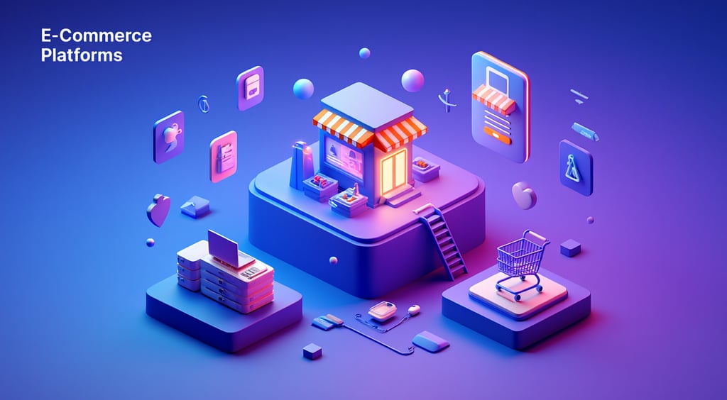 image of a mock E-Commerce Platform
