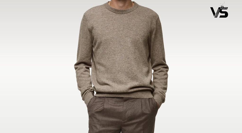 cashmere sweater details