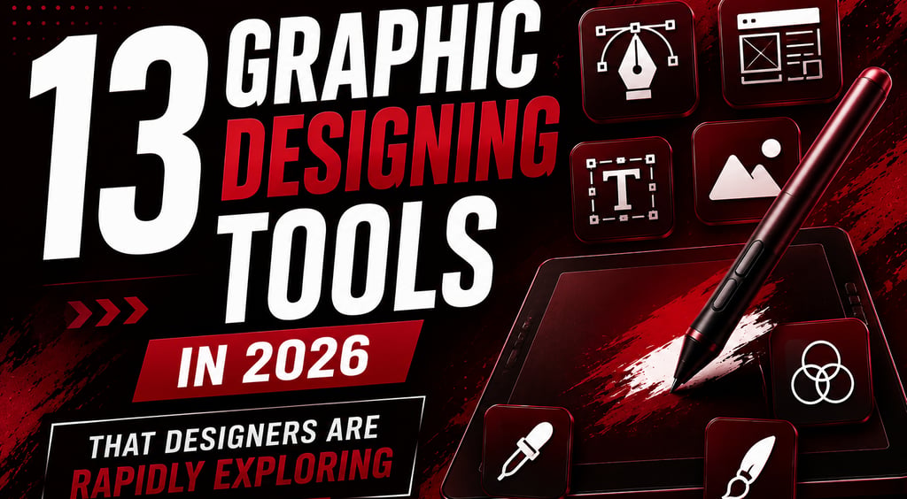 13 graphic designing tools that you should know
