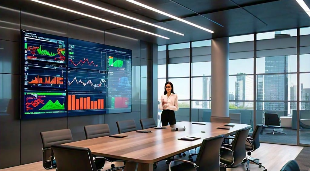 led video wall display