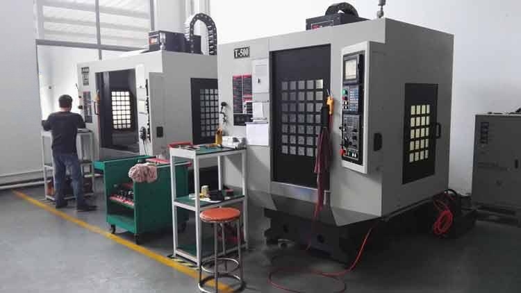 CNC Machining Workshop Manufacturing Robotic Components in China