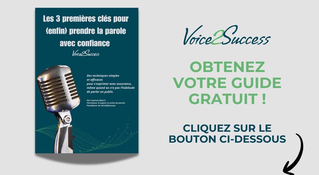 Guide gratuit les 3 clés pour prendre la parole avec confiance