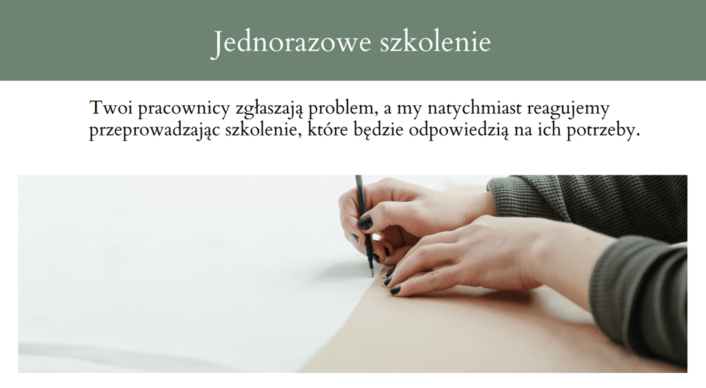 jednorazowe szkolenie dotyczące zdrowia psychicznego pracowników