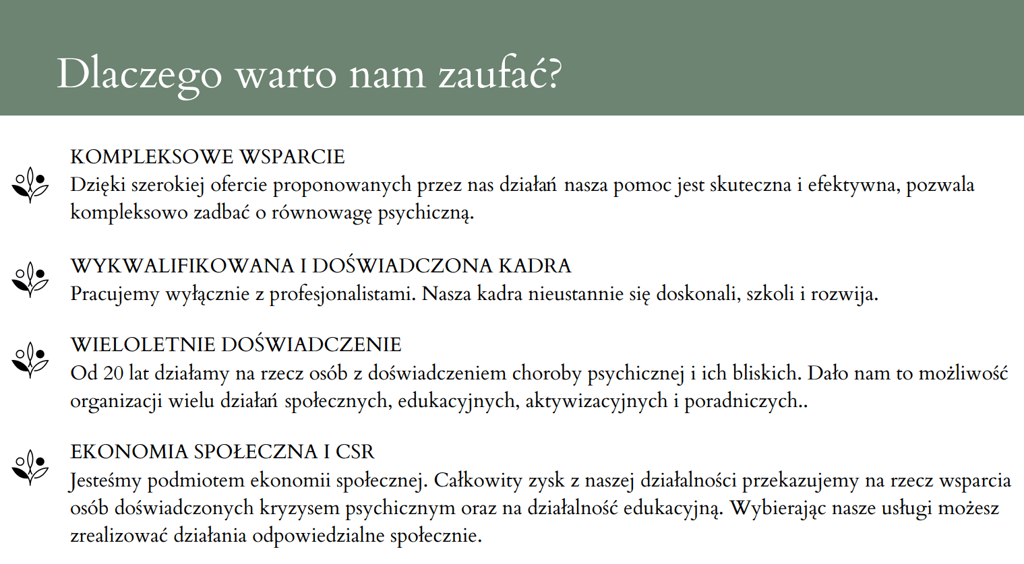 dlaczego warto zaufać Good Mood Centrum
