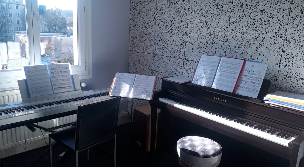 Studio coté piano