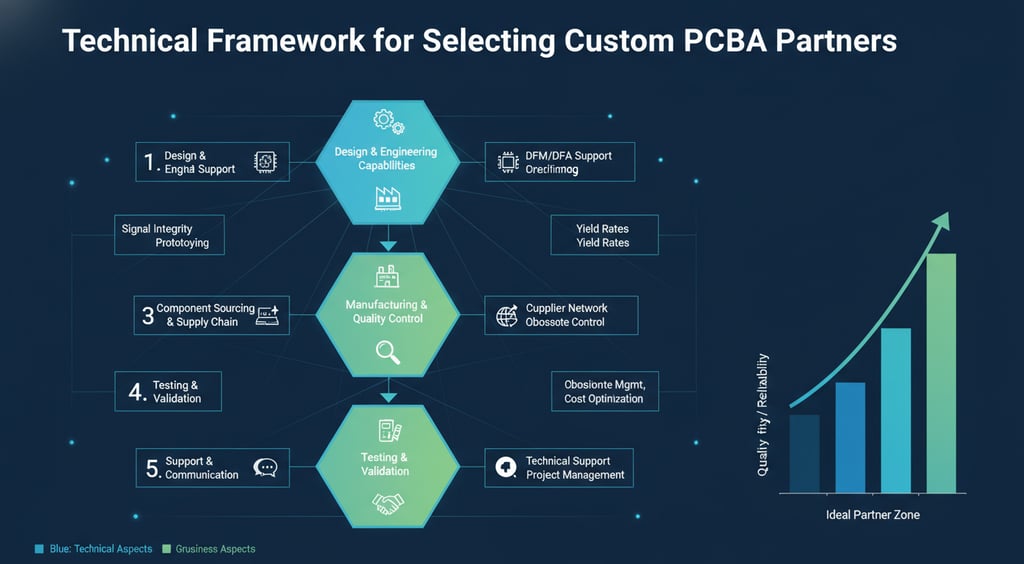 Technical Framework for Selecting Custom PCBA Partners