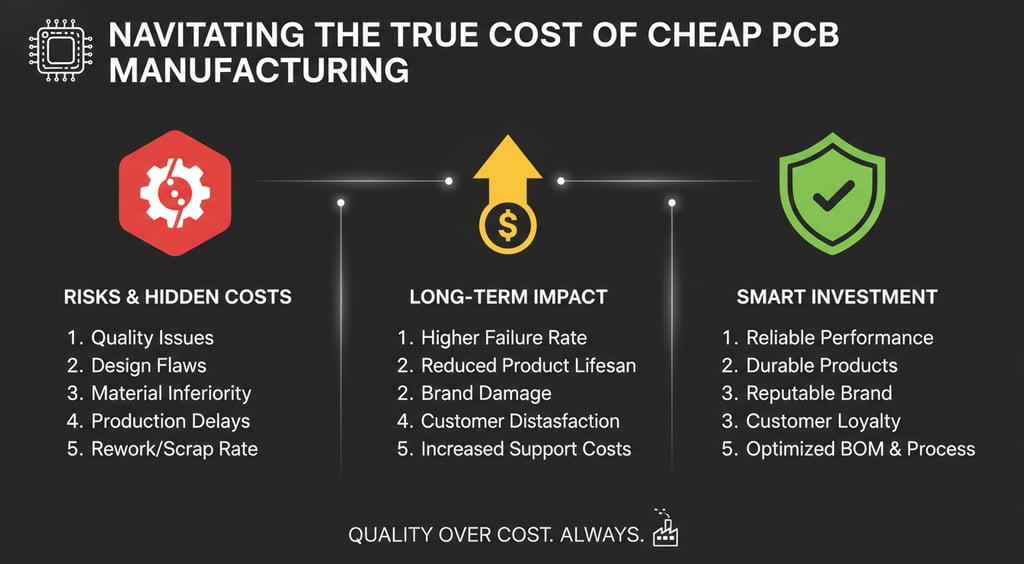 Navigating the True Cost of Cheap PCB Manufacturing