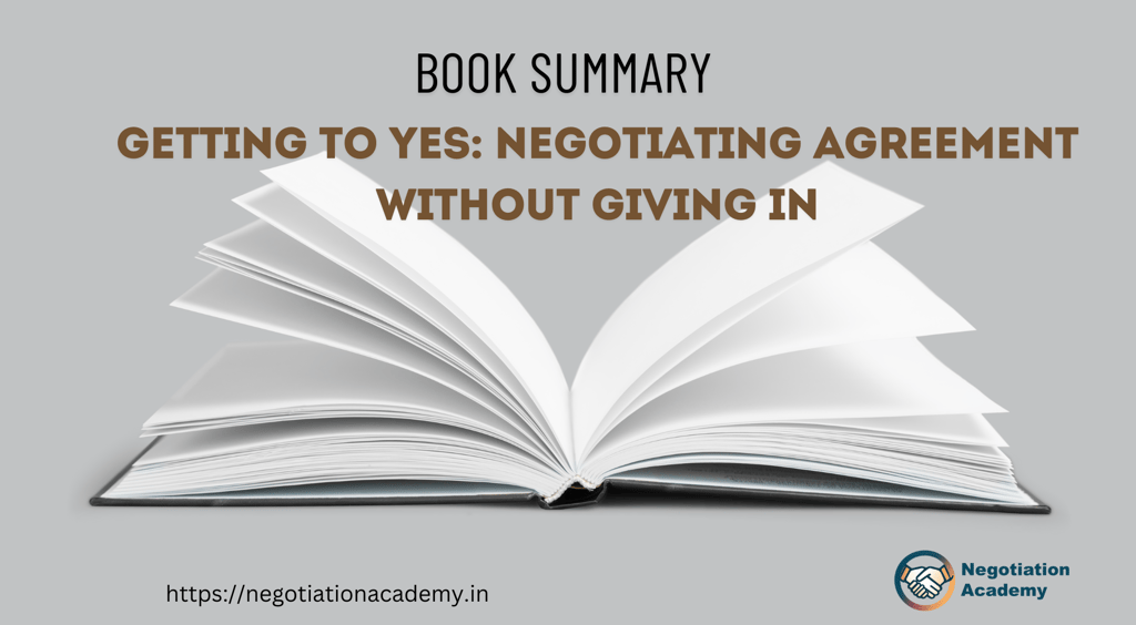Getting to Yes Negotiation