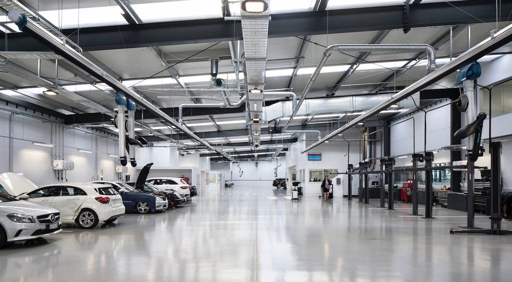 Garage Mercedes-Benz-Botany-Auckland