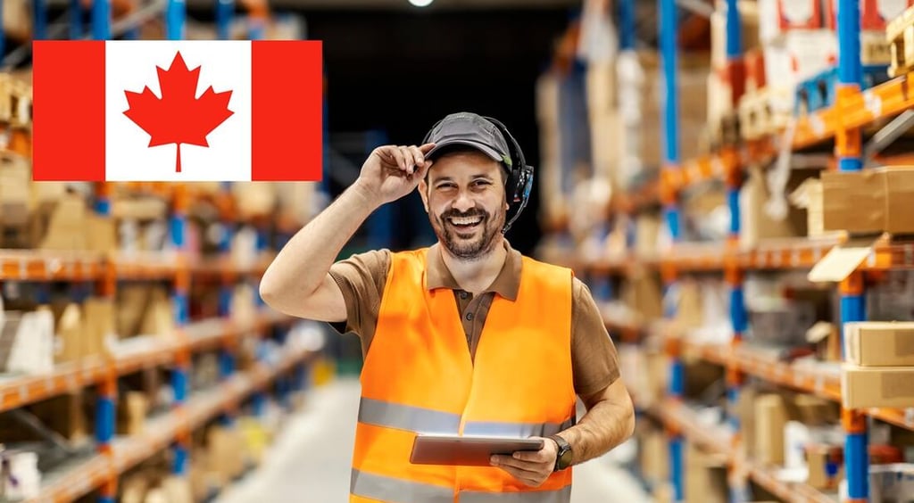 Bolsa de Trabajo para Estibador en Almacén en Canadá en Canadá