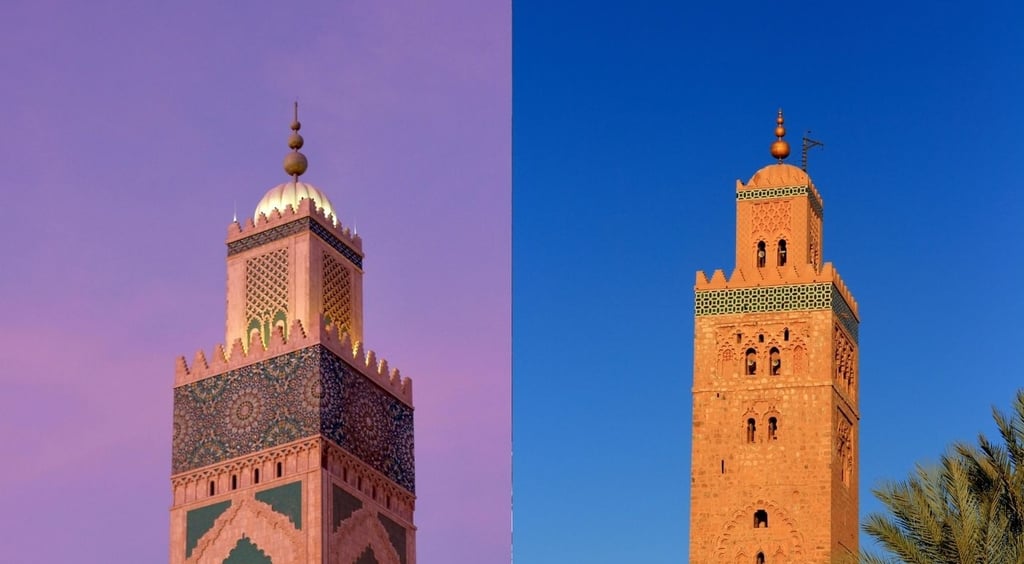 Minaret de la mosquée du Mechouar à Tlemcen
