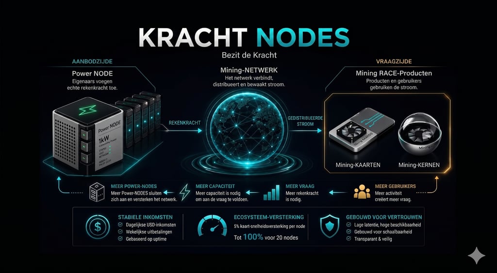 Eco systeem power nodes