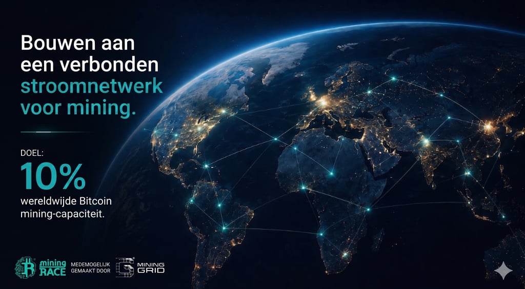 Bouwen aan een verbonden stroomnetwerk voor mining