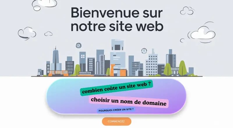 Créer un site web