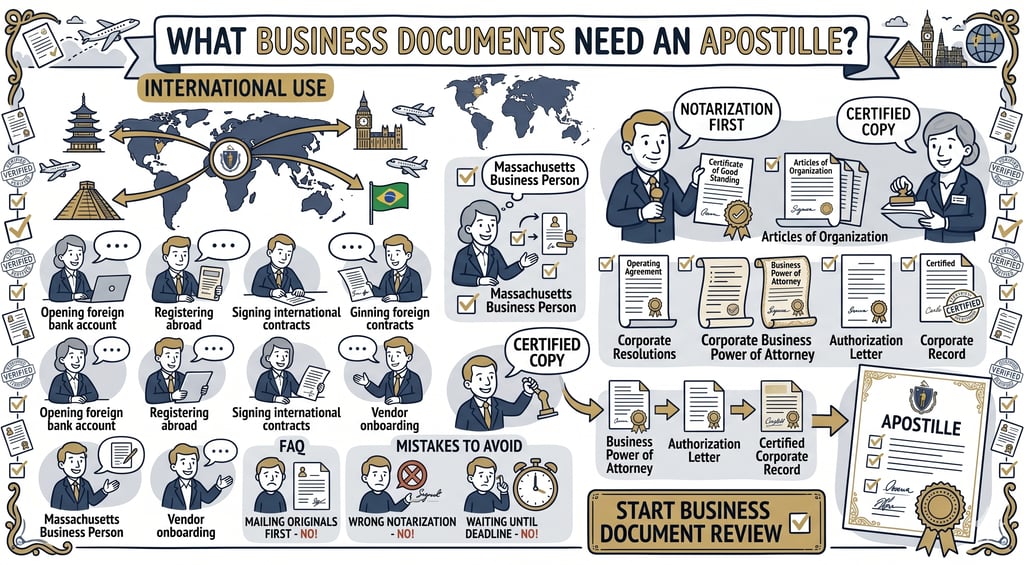 business document apostille