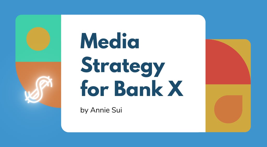 Media strategy for a start-up online bank