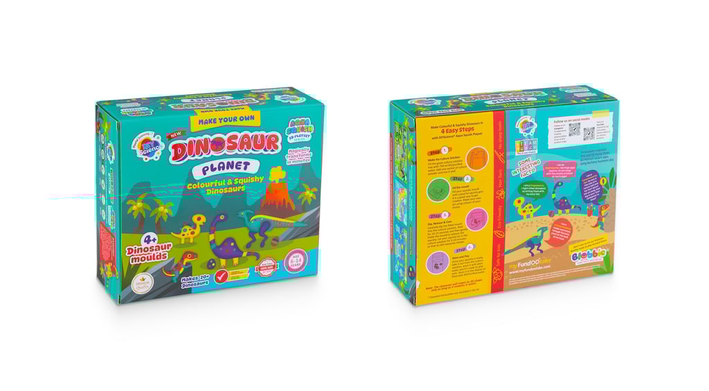 Dinosaur Planet Packaging