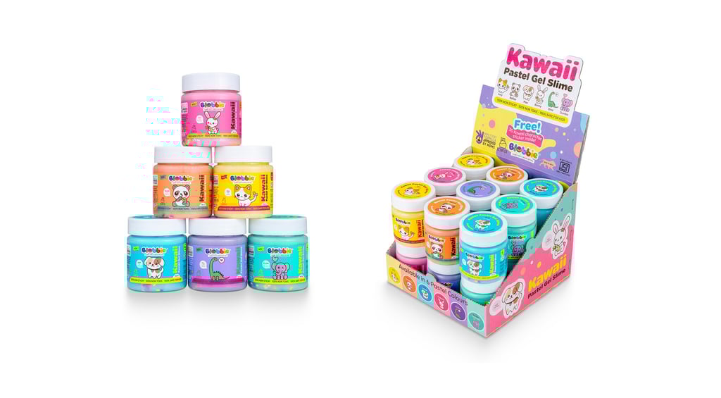 Kawaii Slime Packaging