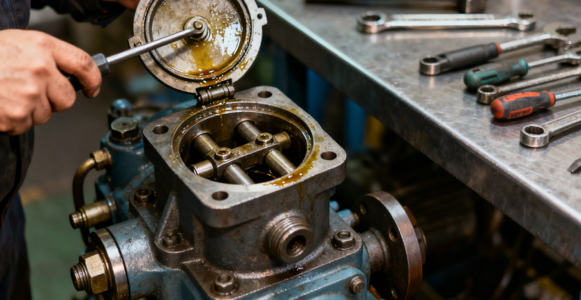 Maintenance of rotary and piston compressror | wemano