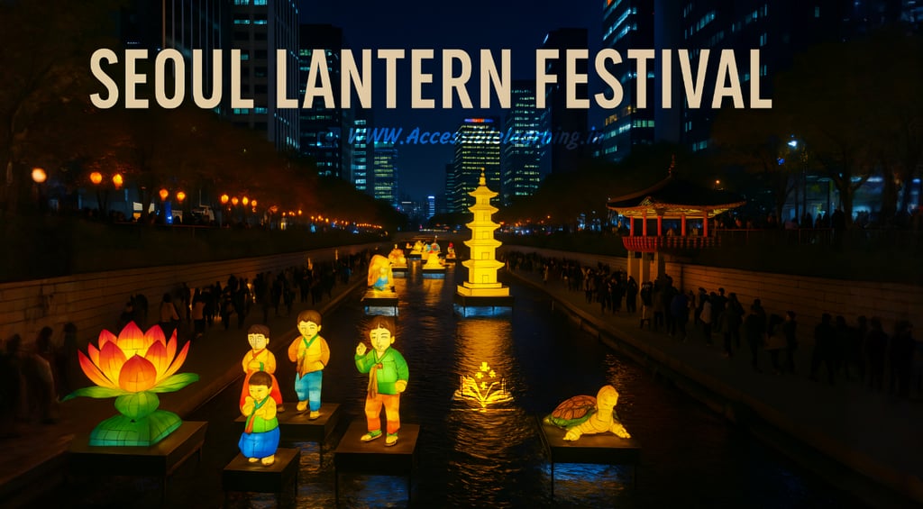 The Seoul Lantern Festival is one of South Korea’s most enchanting cultural events