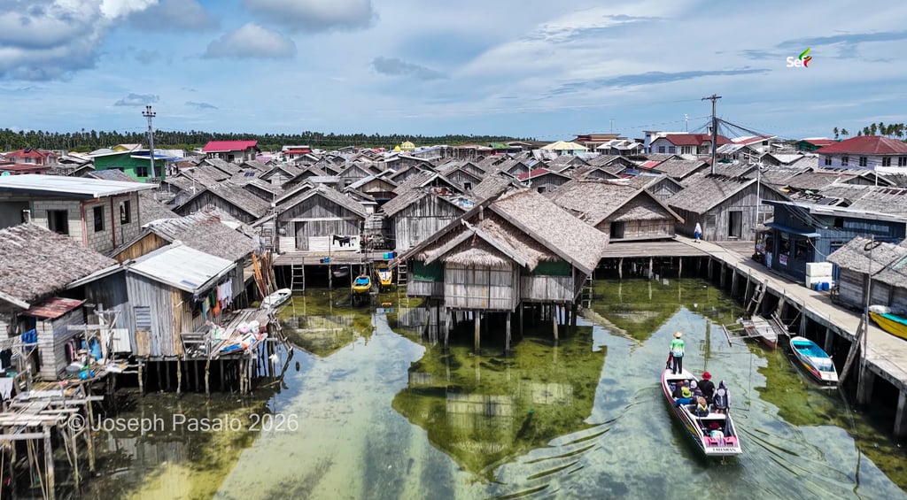 Old houses in South Ubian