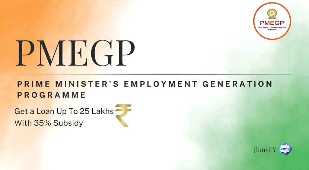 Prime Minister's Employment Generation Programme 2025 – Apply Online, Eligibility, PMEGP Status
