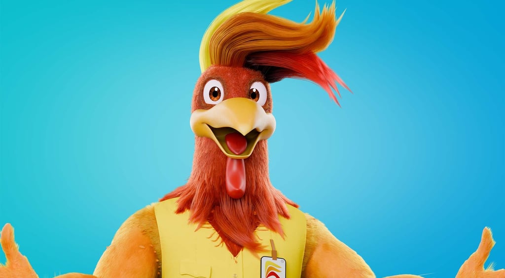 mascote 3D personagem 3D