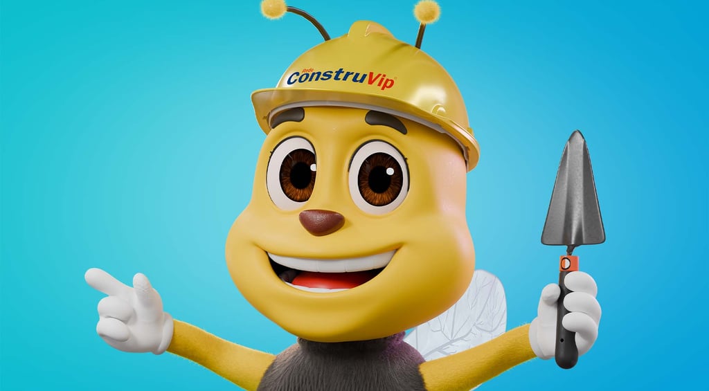 mascote 3D personagem 3D