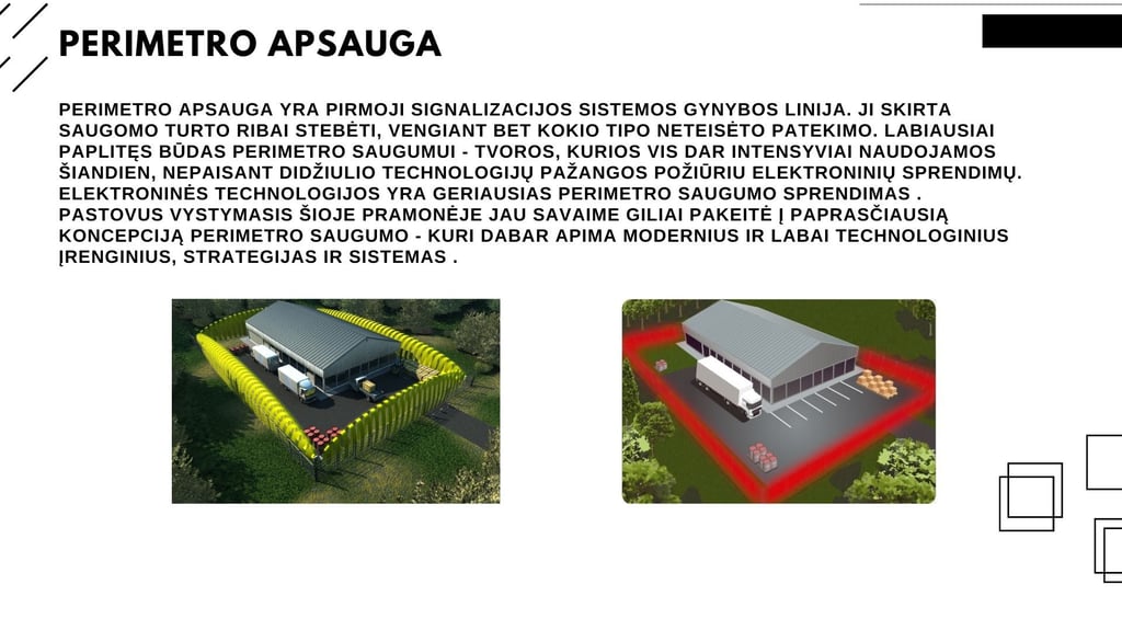 Perimetro apsaugos sistemos diegimas