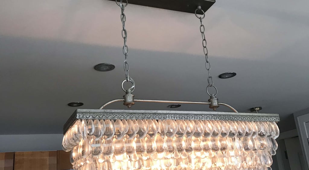 Light Fixture in Kitchen