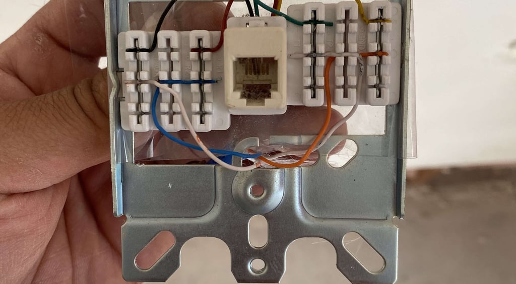 Wiring phone jack (rj11)