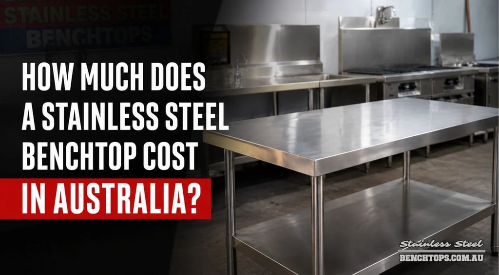 Guide covering the standard stainless steel benchtop cost australia.