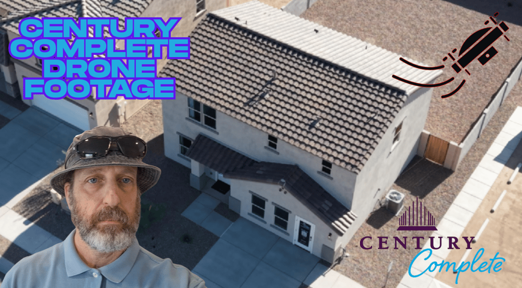 a man in a hat and a hat on a roof