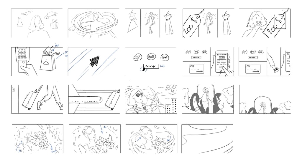 Storyboard FEVR motion design studio explainer videos company animated explainer company motion grap