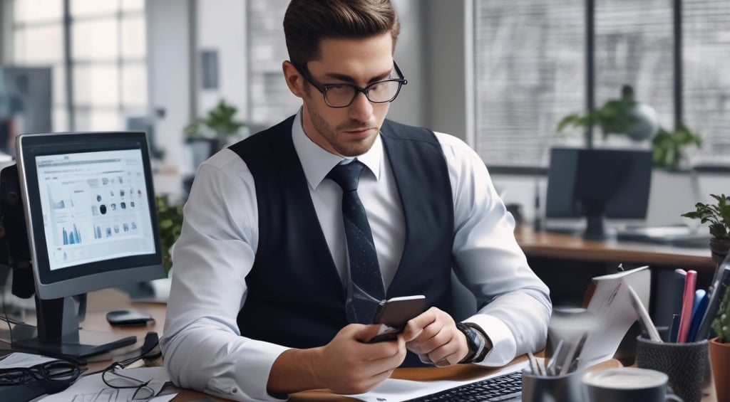 a man in a vest and tie dye 