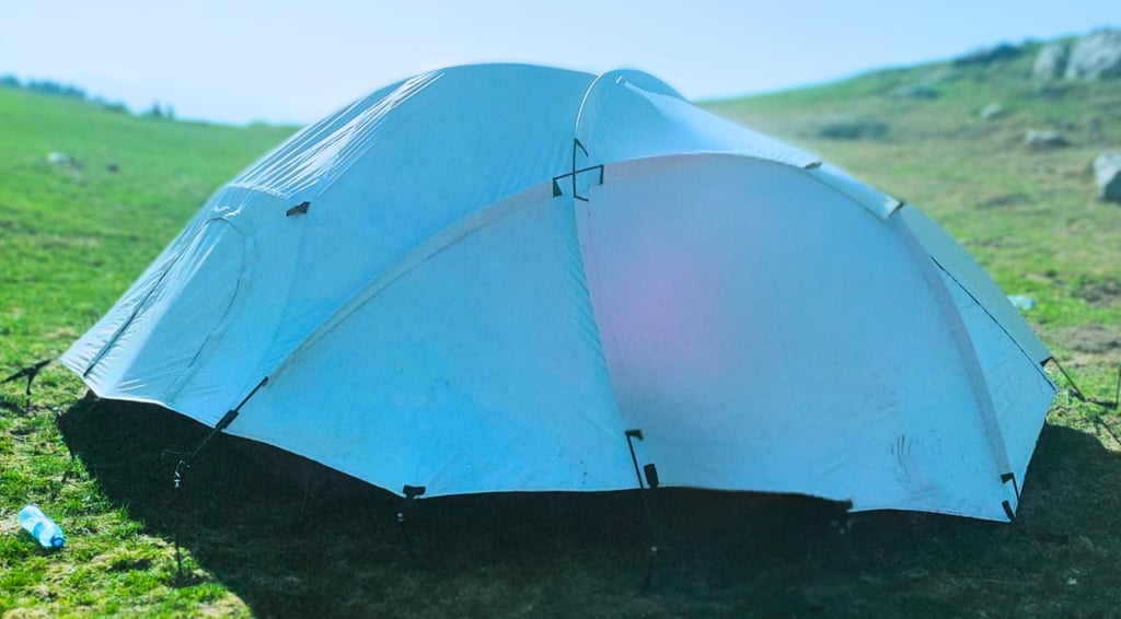 Camping at mushkpuri peak