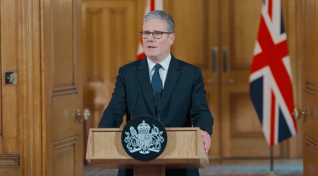 Keir Starmer Palestine statement, GOV.UK