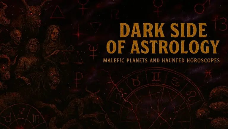 Dark Side of Astrology - Horror, Horoscopes, and Planets