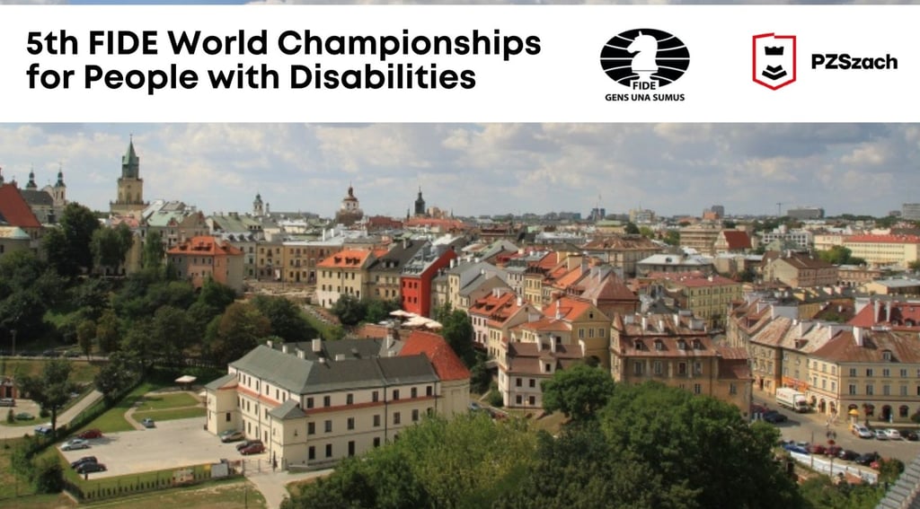 5th World Chess Championships for People with Disabilities 2023 in Poland. FIDE Chess