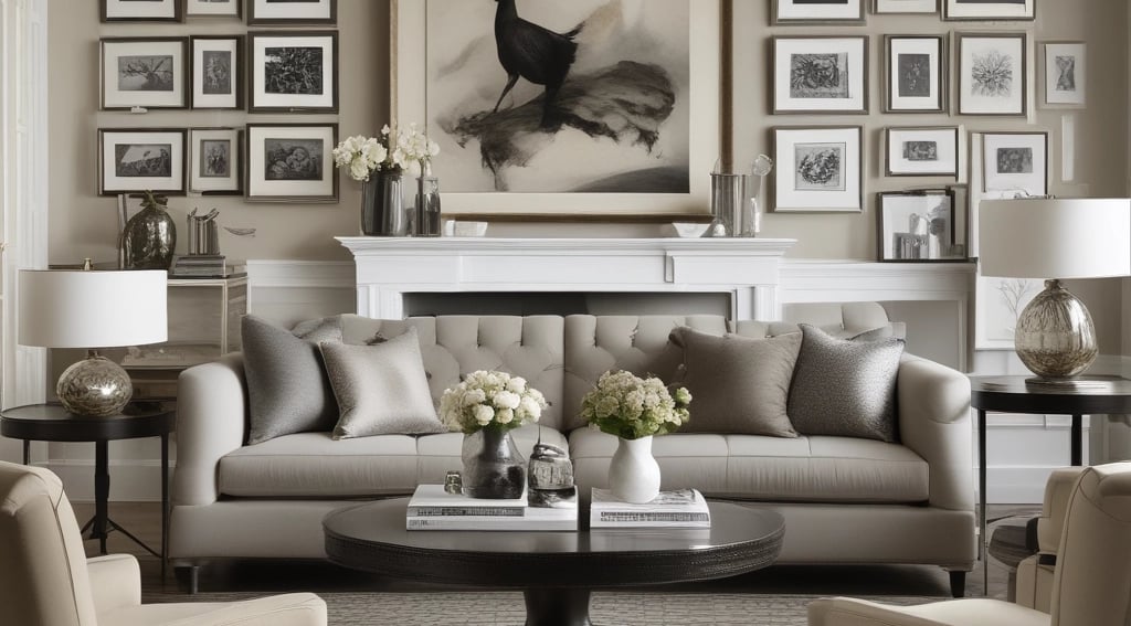 Bright living room with modern inventory