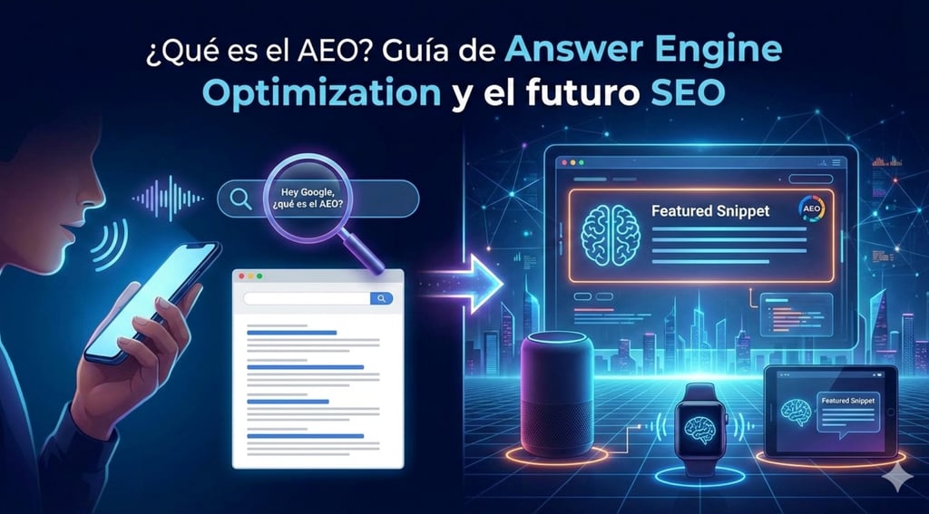 Qué es el AEO? Guía de Answer Engine Optimization