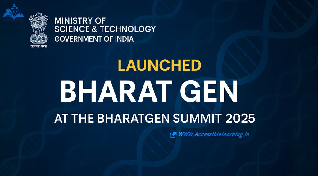 India’s Genomic Revolution Begins with Bharat Gen – Everything You Need to Know