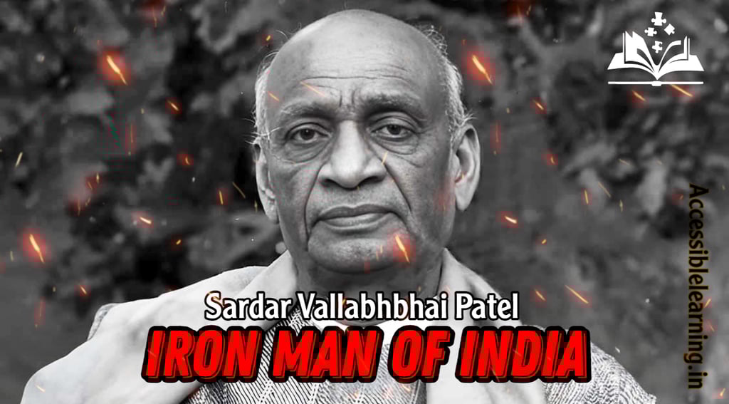 The title "Iron Man of India" is commonly attributed to Vallabhbhai Patel