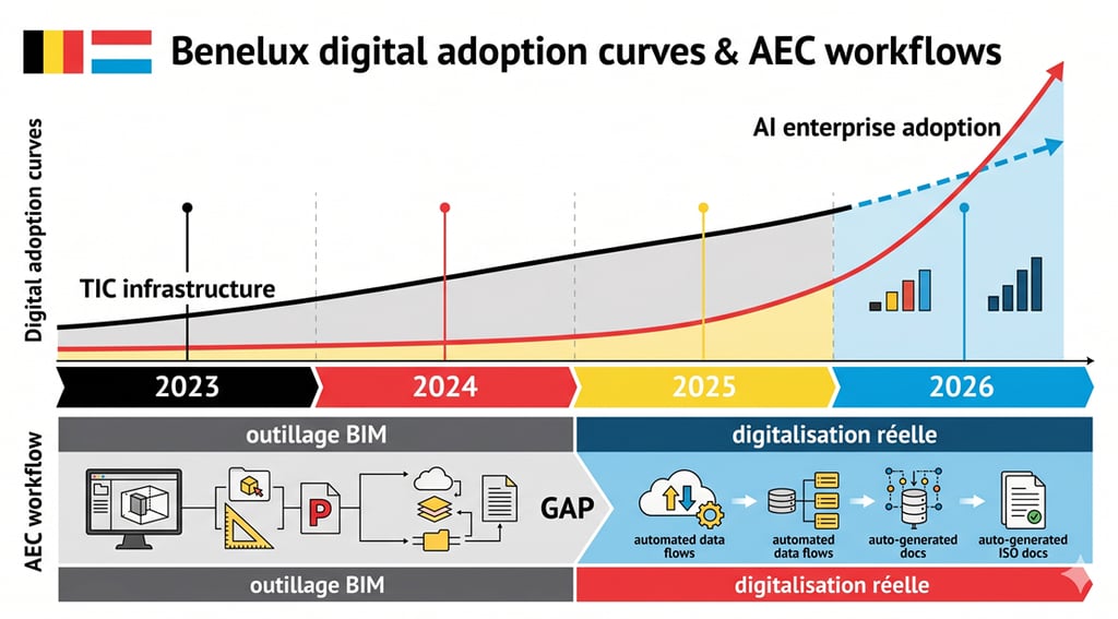 Transformation digitale du secteur construction au Luxembourg en 2026