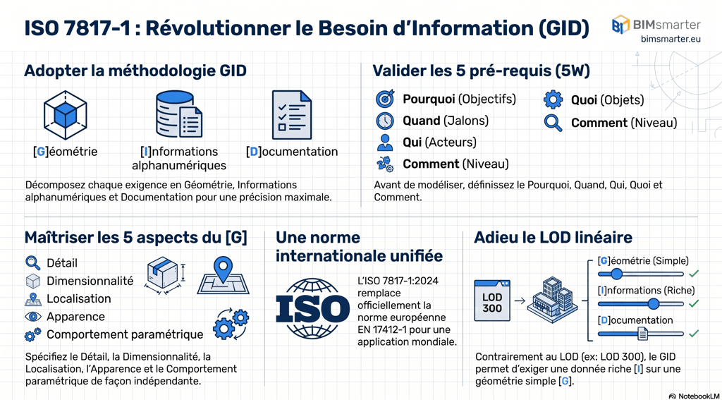 Fiches GID CRTI-B et plateforme BIMids au Luxembourg et en Belgique