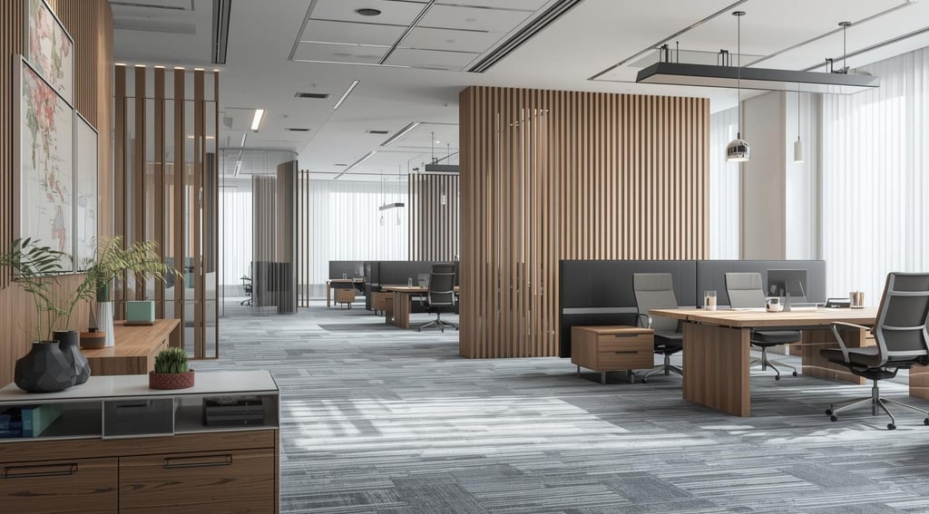 Modern office furniture solutions for corporate offices in Saudi Arabia