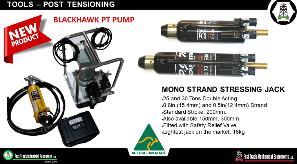 VSL MIDDLE EAST | FREYSINNET | POWERTEAM PUMPS