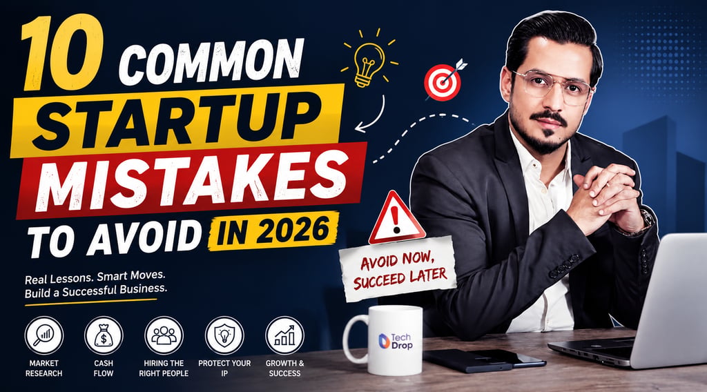 10 Common Startup Mistakes to Avoid in 2026