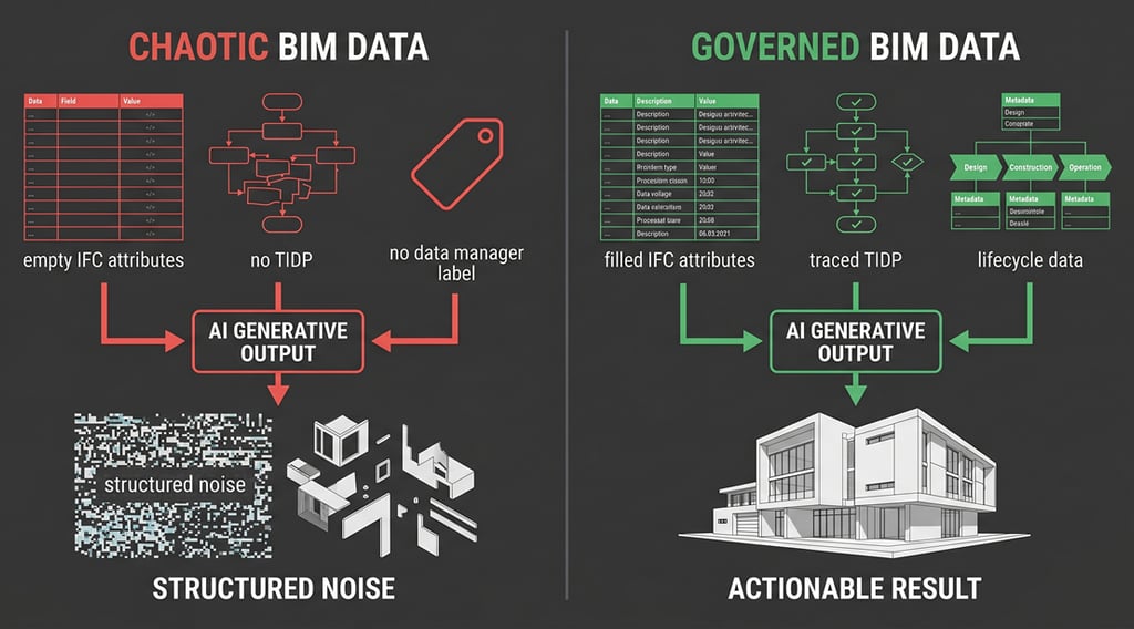 Présentation IA générative lors du salon BIM World 2026