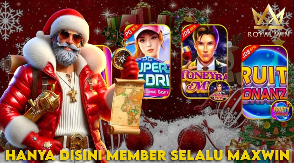 hanya di royalwin member selalu maxwin